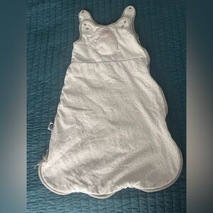 Nested Bean white/pink Sleep Sack - size 6-15 months